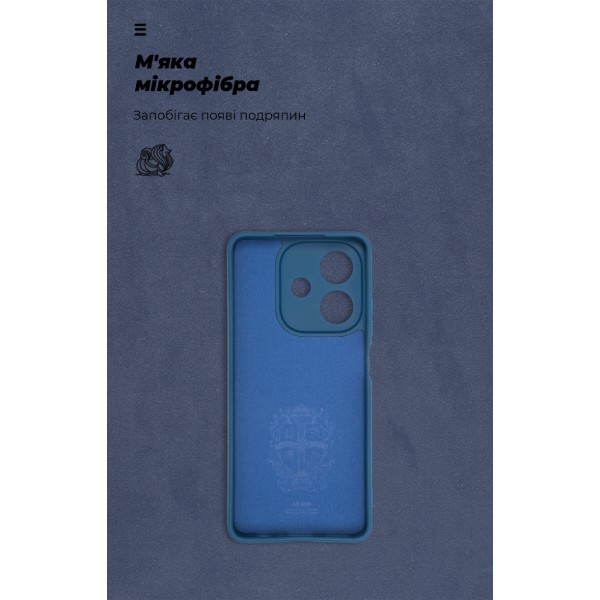 Фото - Чохол для смартфону Armorstandart ICON for OPPO A3 4G / A3x 4G Camera cover Blue (ARM80884)