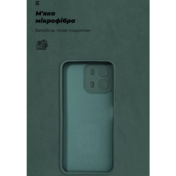 Фото - Чохол для смартфону Armorstandart ICON for OPPO A6S 4G / A6 4G Camera cover Dark Green (ARM90350)