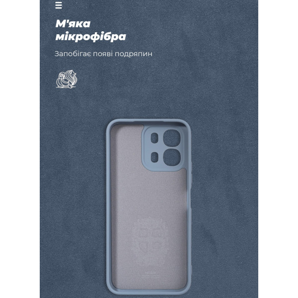 Фото - Чохол для смартфону Armorstandart ICON for OPPO A6S 4G / A6 4G Camera cover Winter Blue (ARM90356)