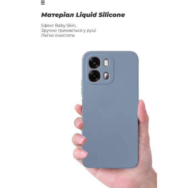 Фото - Чохол для смартфону Armorstandart ICON for OPPO A6S 4G / A6 4G Camera cover Winter Blue (ARM90356)