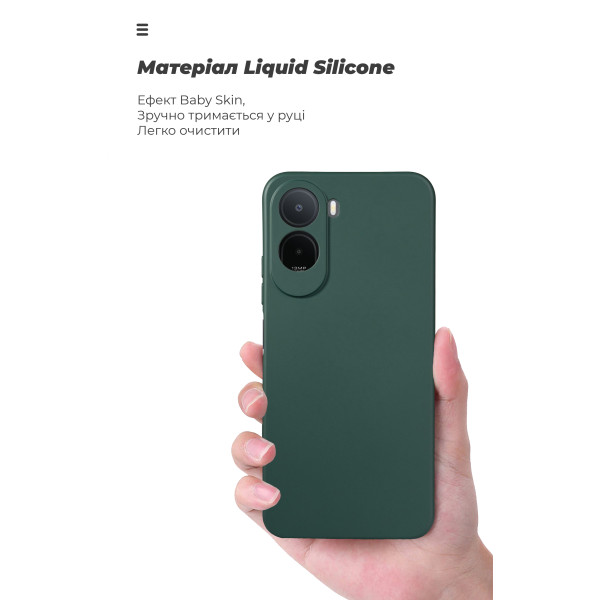 Фото - Чохол для смартфону Armorstandart ICON for Xiaomi Redmi A7 Pro 4G Camera cover Dark Green (ARM91086)