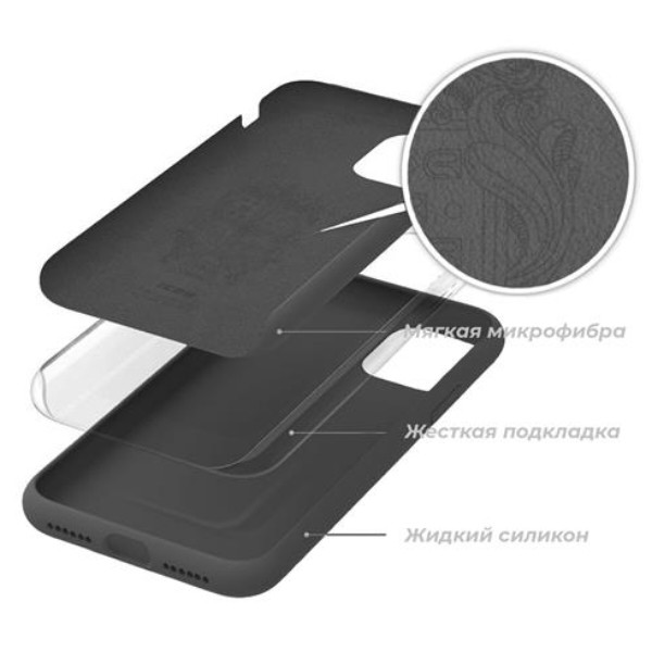 Фото - Чехол для смартфона Armorstandart Icon for Xiaomi Redmi Note 9S/9 Pro/9 Pro Max Black (ARM56601)