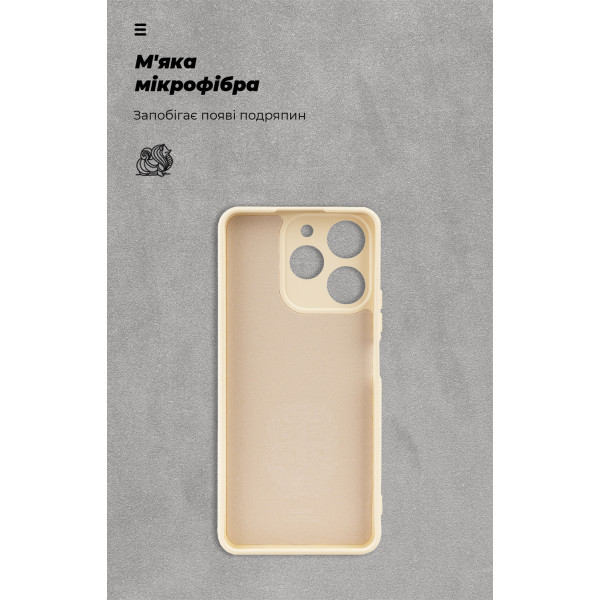 Фото - Чехол для смартфона Armorstandart ICON for Realme Note 70 4G Camera cover Wheat (ARM88825)