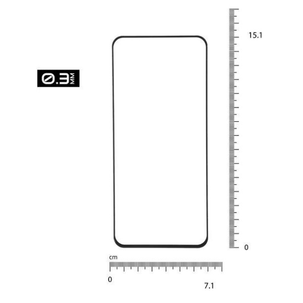 Фото - Захисне скло для смартфону Armorstandart Pro for Oppo A72 Black 0.33mm (ARM56650-GPR-BK)