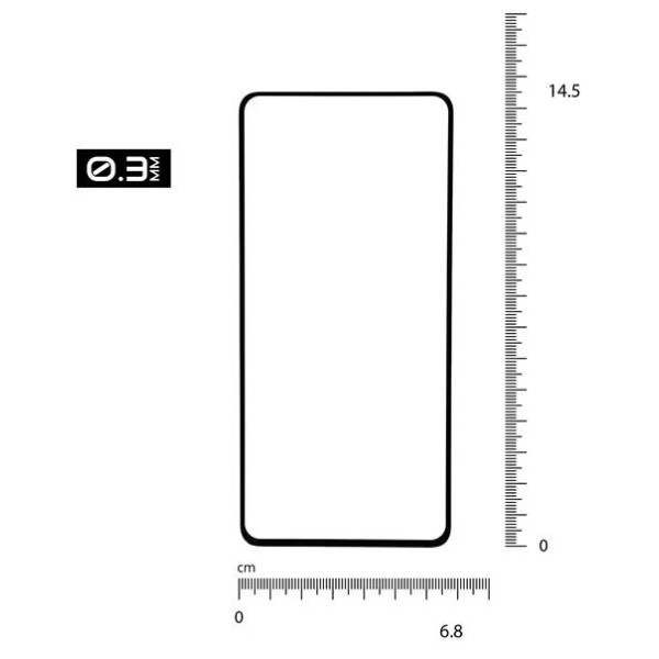 Фото - Защитное стекло для смартфона Armorstandart Pro for Huawei P40 Black, 0.33mm (ARM56479-GPR-BK)