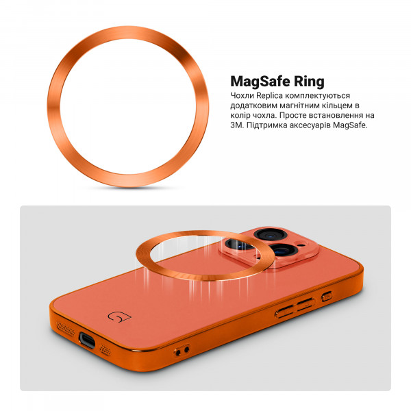 Фото - Чохол для смартфону Armorstandart Replica for Apple iPhone 14 Pro Orange (ARM76215)