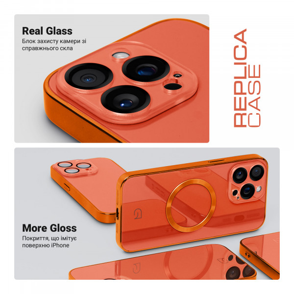 Фото - Чохол для смартфону Armorstandart Replica for Apple iPhone 14 Pro Orange (ARM76215)