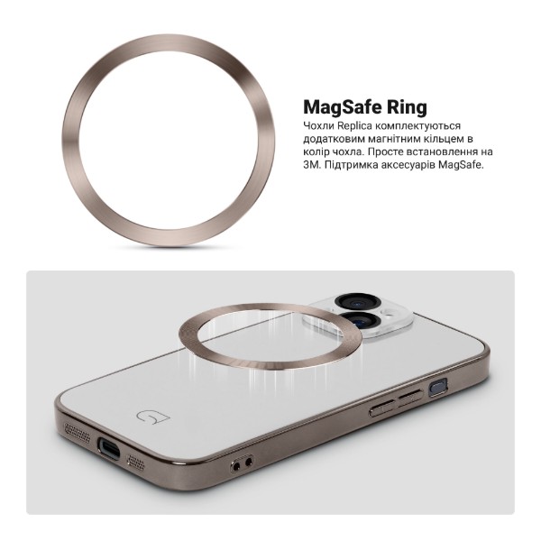 Фото - Чехол для смартфона Armorstandart Replica for Apple iPhone 14 White (ARM76220)