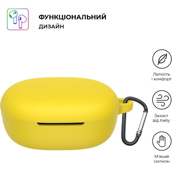Фото - Чохол для навушників ArmorStandart Hang Case for Xiaomi Redmi Buds 4 Lite Yellow (ARM73549)