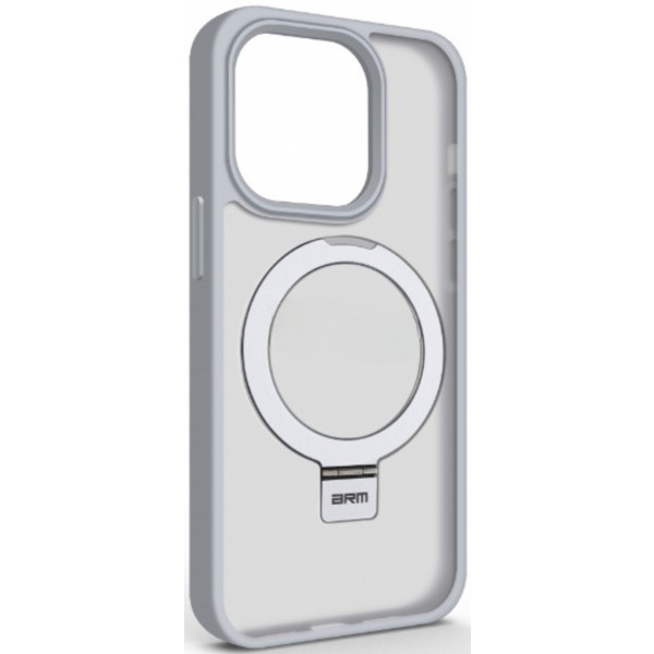 Фото - Чохол для смартфону Armorstandart Unit Stand for Apple iPhone 14 Pro Grey (ARM70563) Фото - Чохол для смартфону Armorstandart Unit Stand for Apple iPhone 14 Pro Grey (ARM70563)