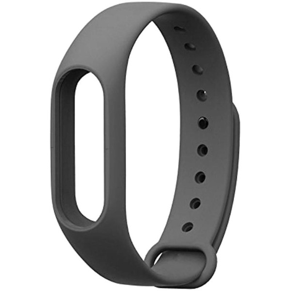Фото - Ремешок для фитнес-браслета Armorstandart Xiaomi Mi Band 2 Dark Grey (ARM50850)