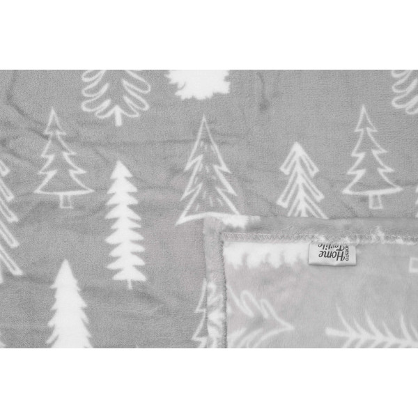 Фото - Плед полуторний Ardesto Flannel, 160х200 см Ялинки (ART0110PB)