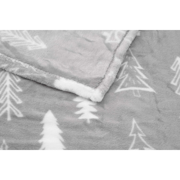 Фото - Плед полуторний Ardesto Flannel, 160х200 см Ялинки (ART0110PB)