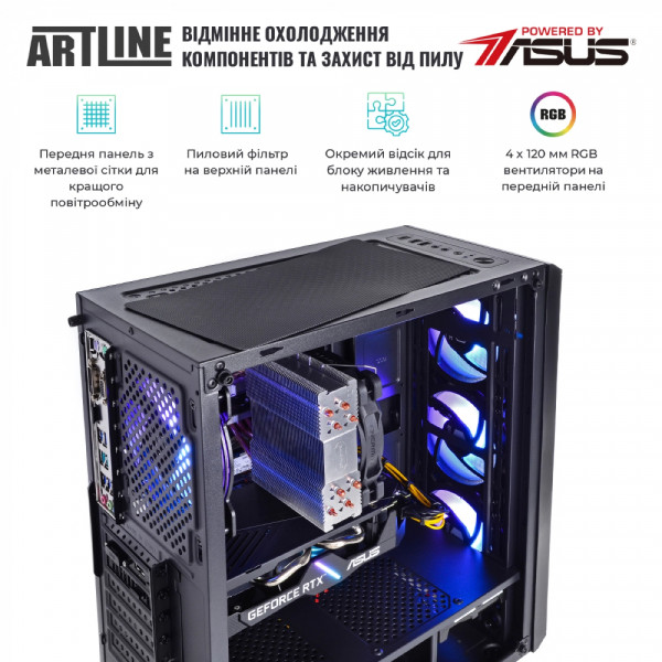Фото - Системний блок Artline Gaming X75 (X75v40Win)