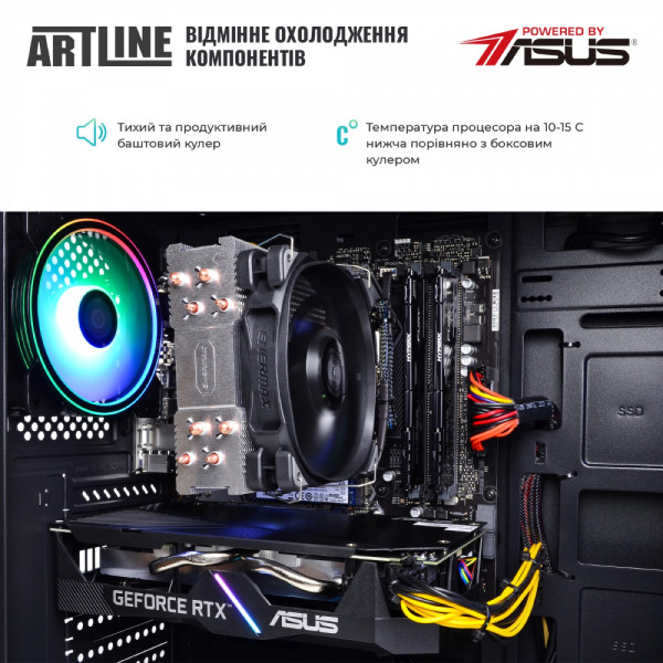 Фото - Системний блок Artline Gaming X75 (X75v40Win)