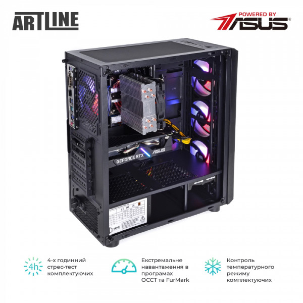 Фото - Системний блок Artline Gaming X75 (X75v40Win)