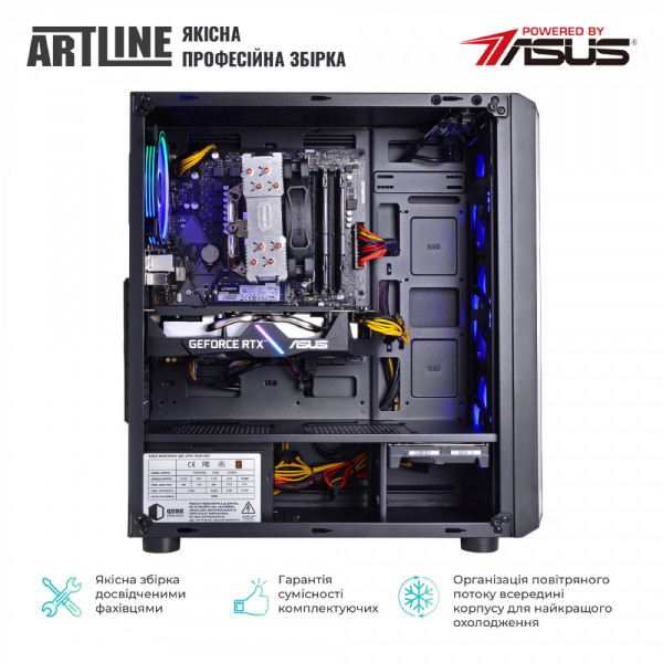 Фото - Системний блок Artline Gaming X75 (X75v40Win)