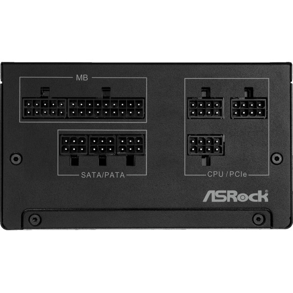 Фото - Блок живлення для ПК ASRock STEEL LEGEND 650W 80+ Gold (SL-650G)