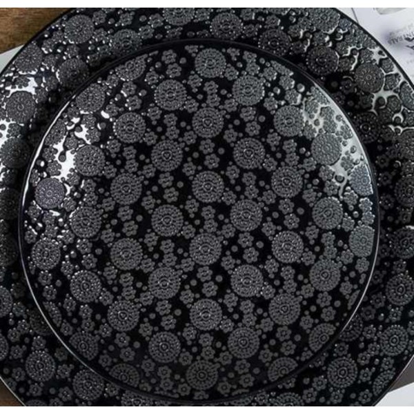 Фото - Тарілка десертна Astera Japan Black 20 см (A0670-JB002)
