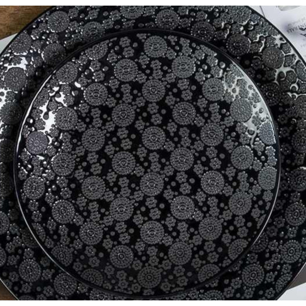 Фото - Тарелка обеденная Astera Japan Black 27 см (A0680-JB002)