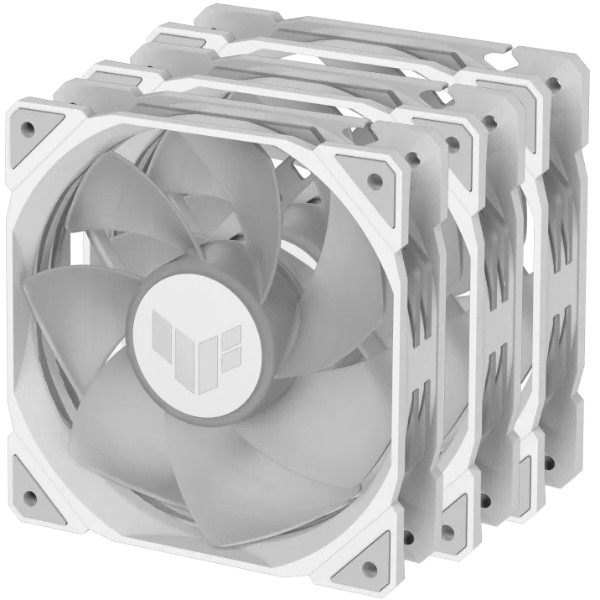 Фото - Корпусный вентилятор Asus TUF GAMING TR120 FAN ARGB REVERSE WHITE 3IN1
