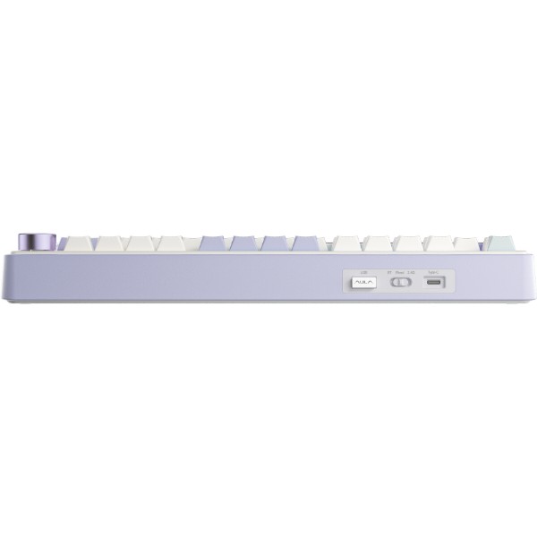 Фото - Клавиатура беспроводная игровая Aula F75 Gasket Greywood V3 switch Hot-Swap (6948391208640)