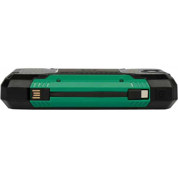 Фото - Батарея мобильная Aura NRG-30SE ARM SOLAR 30000 mAh Wireless charging Green (PBANRG30SEG)