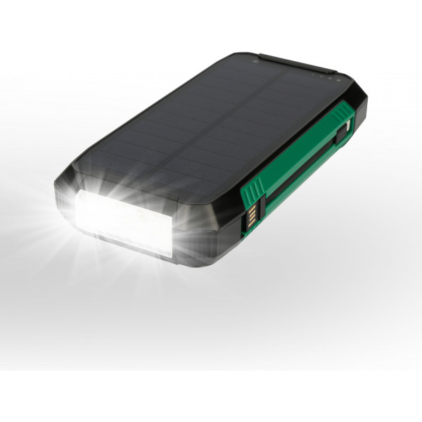 Фото - Батарея мобильная Aura NRG-30SE ARM SOLAR 30000 mAh Wireless charging Green (PBANRG30SEG)