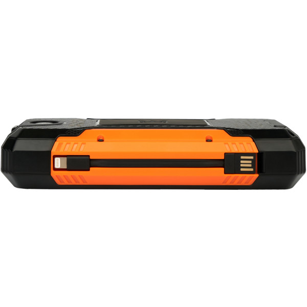 Фото - Батарея мобільна Aura NRG-30SE ARM SOLAR 30000 mAh Wireless charging Orange (PBANRG30SEO)