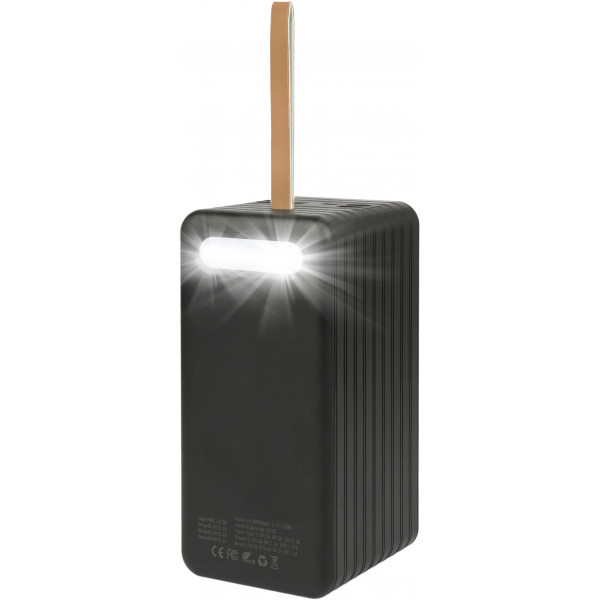 Фото - Батарея мобильная Aura NRG-P100 100000 mAh 22.5W Black (PBANRG-P100B)