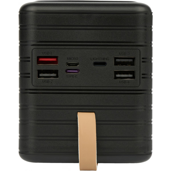 Фото - Батарея мобильная Aura NRG-P100 100000 mAh 22.5W Black (PBANRG-P100B)