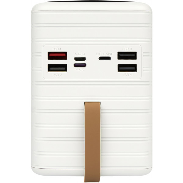 Фото - Батарея мобільна Aura NRG-P120 120000 mAh 22.5W White (PBANRG-P120W)