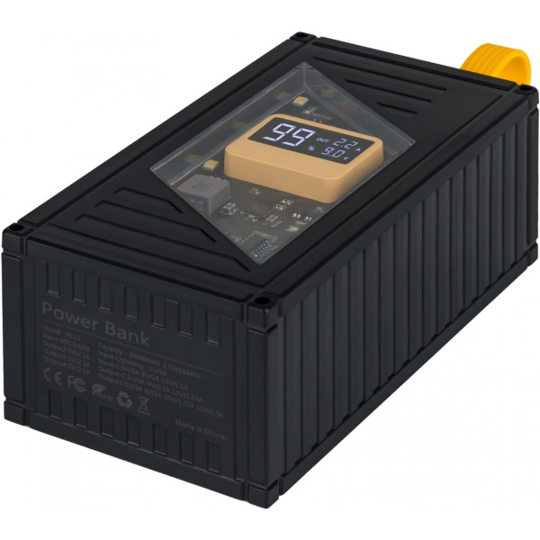 Фото - Батарея мобільна Aura NRG-P30 30000 mAh 22.5W Black (PBANRG-P30B)