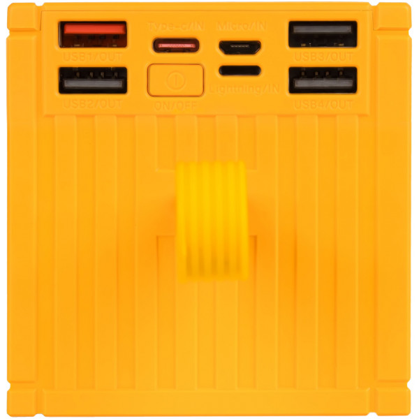 Фото - Батарея мобільна Aura NRG-P50 50000 mAh 22.5W Yellow (PBANRG-P50Y)