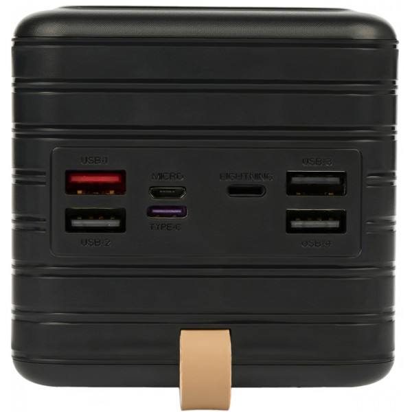 Фото - Батарея мобільна Aura NRG-P80 80000 mAh 22.5W Black (PBANRG-P80B)