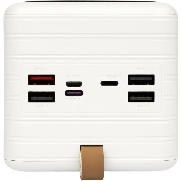 Фото - Батарея мобільна Aura NRG-P80 80000 mAh 22.5W White (PBANRG-P80W)
