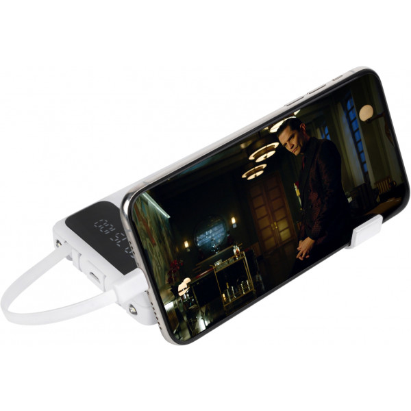 Фото - Батарея мобільна Aura NRG10 10000 mAh White (PBANRG10W)