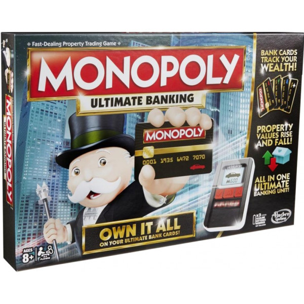 Фото - Настольная игра Hasbro Монополия с банковскими картами (русский язык) (B6677)