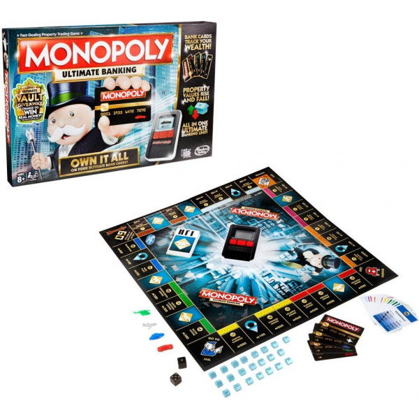 Фото - Настольная игра Hasbro Монополия с банковскими картами (русский язык) (B6677)