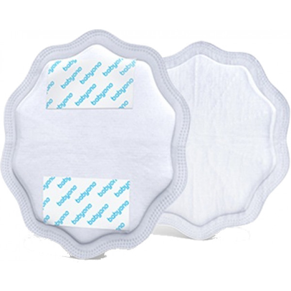 Фото - Прокладки для грудей BabyOno Natural nursing білі 24шт (298/01)