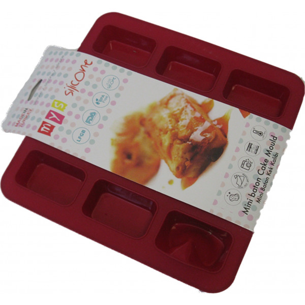 Фото - Форма для приготування Baltali Silikon Прямокутник 12 шт. (00610)