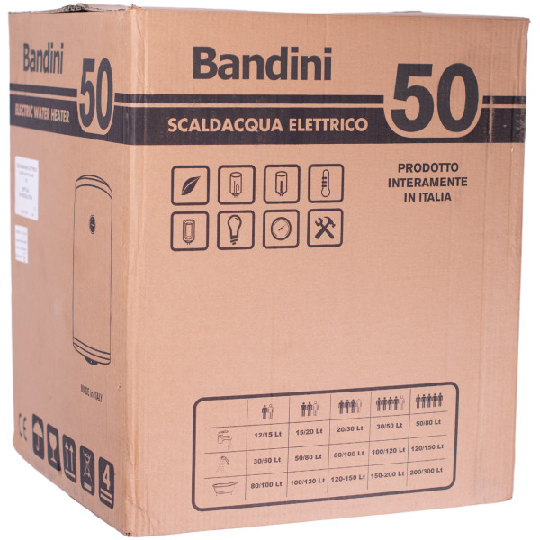 Фото - Водонагрівач Bandini Water Heaters SE 50