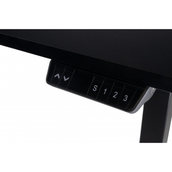 Фото - Стіл з електрорегулюванням висоти Barsky StandUp Game Black (BST-01led)