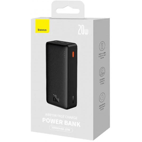 Фото - Батарея мобільна Baseus Airpow 20W 30000mAh (PPQD090101）