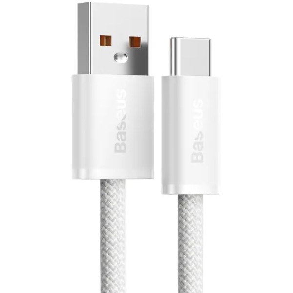 Фото - Кабель Baseus Dynamic Series Fast Charging Type-C 100W 2 m White (CALD000702)