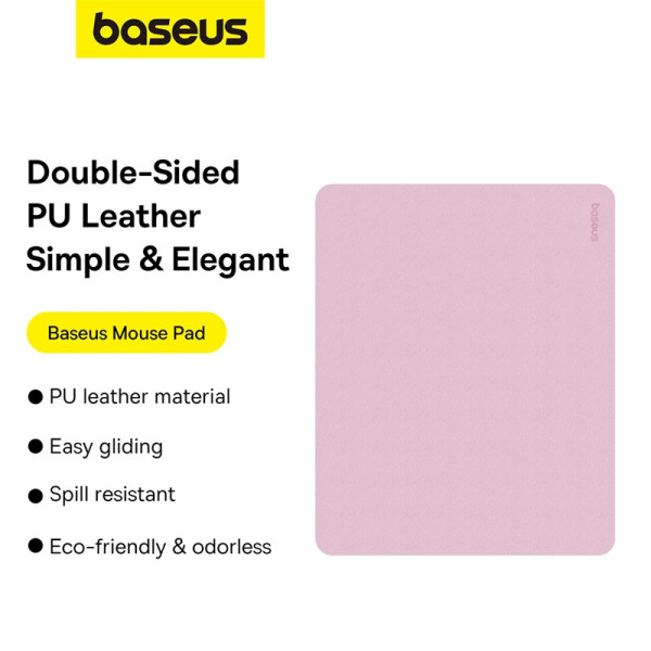 Фото - Килимок для миші Baseus Mouse Pad Baby Pink (B01055504411-00)