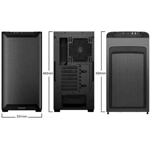 Фото - Корпус Be quiet! Pure Base 501 Airflow без БЖ (BG074) Black