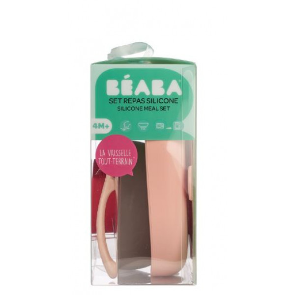 Фото - Набір дитячий Beaba Pink 4 пр. (913429)