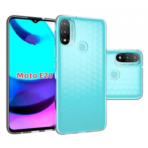 Фото - Чохол для смартфону BeCover for Motorola Moto E20 Transparancy (706922)