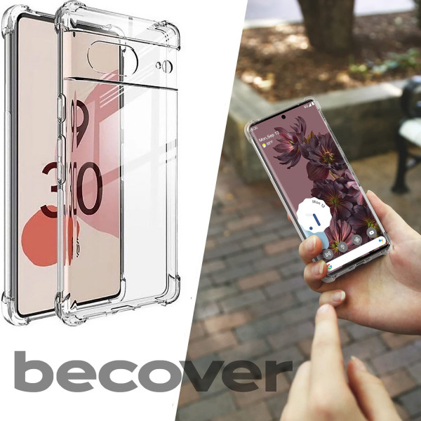Фото - Чехол для смартфона BeCover Anti-Shock for Google Pixel 7 Clear (709338)